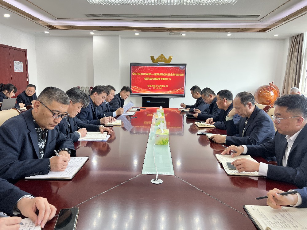 凝心聚力强化政治担当 ——招金有色专题学习传达市委巡察动员会议精神